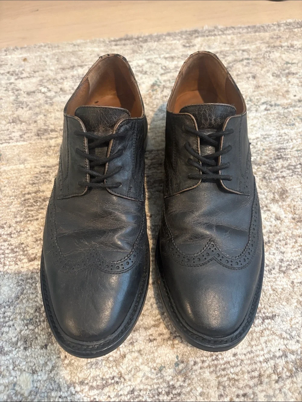 Frye Paul Wingtip Oxford Leather Shoes